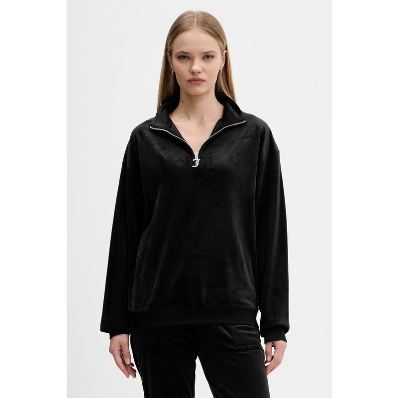 Juicy Couture Velurová mikina Juicy Couture