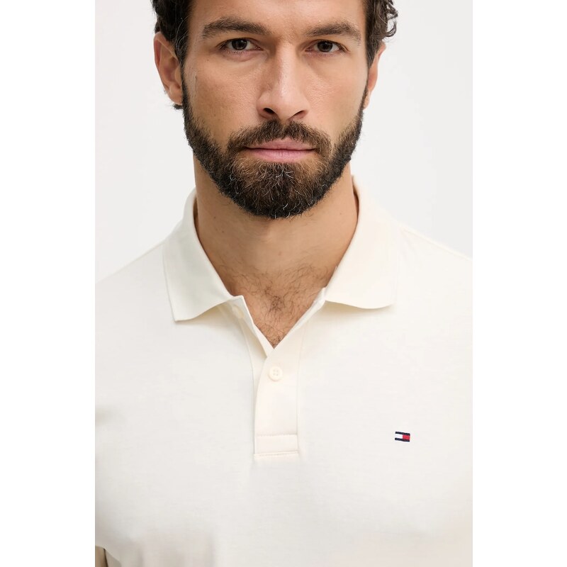 Bavlněné tričko s dlouhým rukávem Tommy Hilfiger