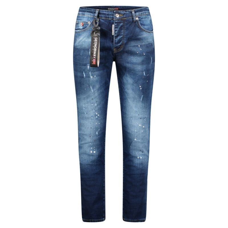 Geographical Norway MOD 207 EO MEN 2614 modré pánské kalhoty