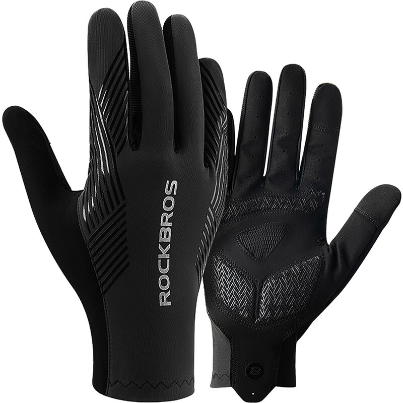 Cyklistické rukavice Rockbros jaro/léto/podzim, plné, velikost: XL - 108243620