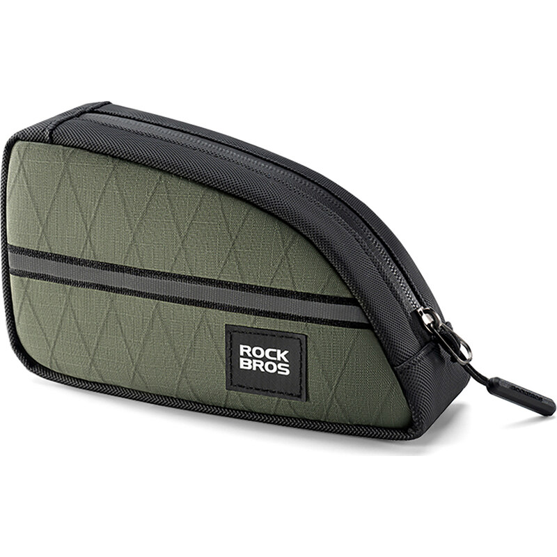 Brašna na rám kola Rockbros Triangle 0,8l - zelená 108243340