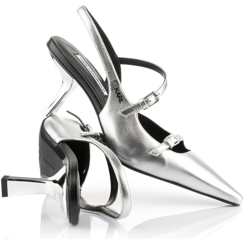 LODIČKY KARL LAGERFELD JEANS KARMEL SLING STRAP PUMP