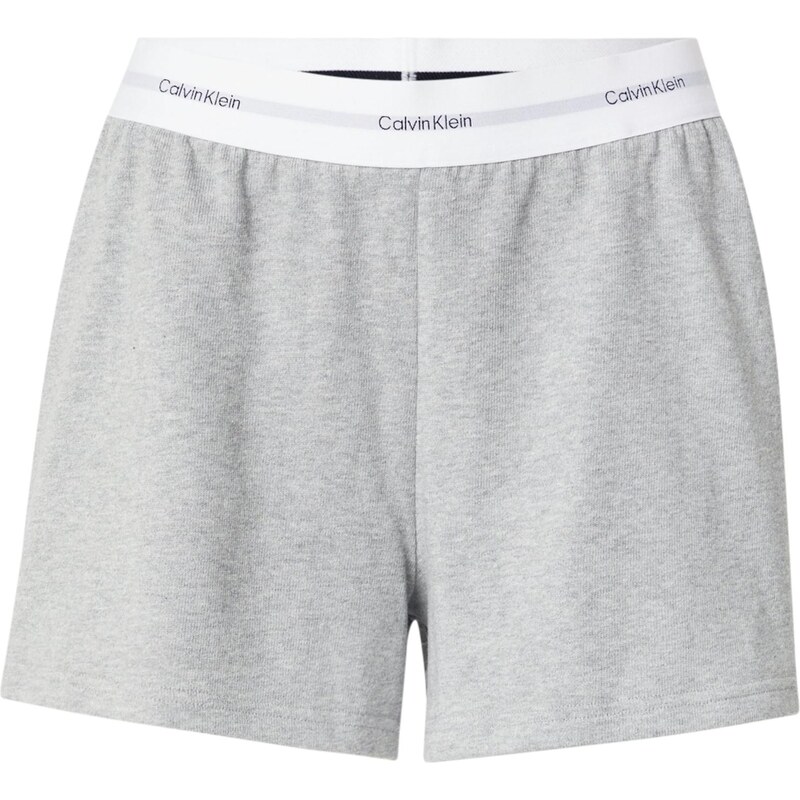 Calvin Klein Underwear Pyžamové kalhoty šedá / bílá 108657667