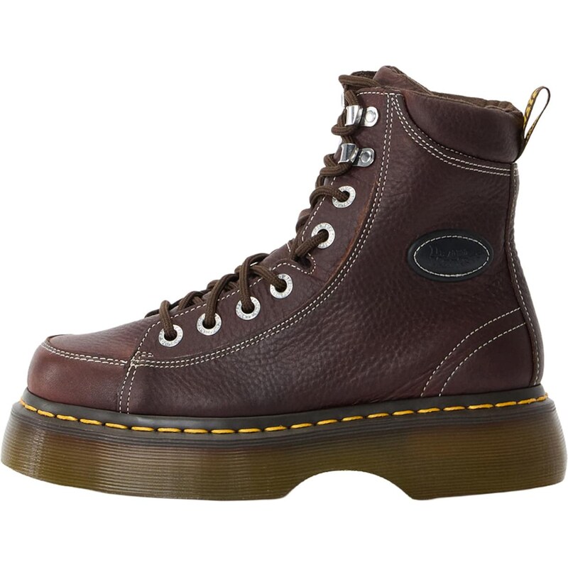 Dr. Martens Šněrovací kozačky Buzz 8i hnědá