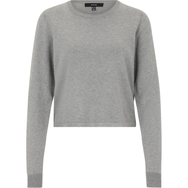 Vero Moda Tall Svetr 'VMSILJE' šedý melír