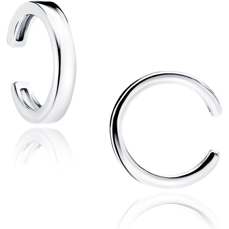 Pravé stříbro Stříbrná záušnice 925 jemná (Ear Cuff) – 1 ks 108658320