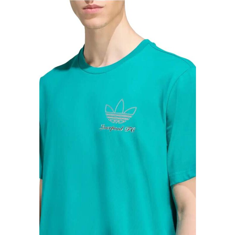 Pánské tričko Adidas Liverpool FC 25/26 Terrace Icons Graphic máta