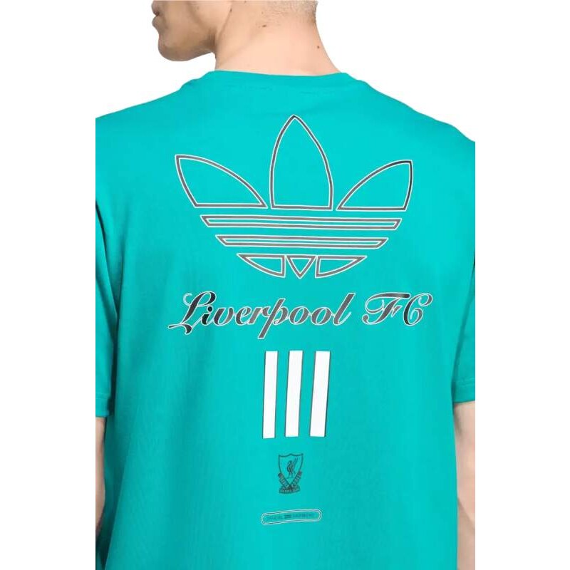 Pánské tričko Adidas Liverpool FC 25/26 Terrace Icons Graphic máta
