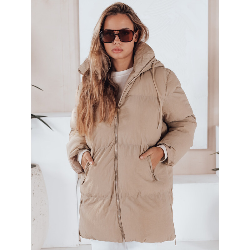 BASIC Béžová prošívaná bunda LETLIS 74564946
