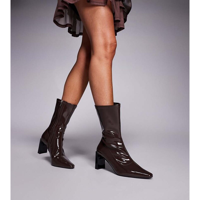 Public Desire Wide Fit Public Desire Robert Wide Fit heeled ankle 112139680