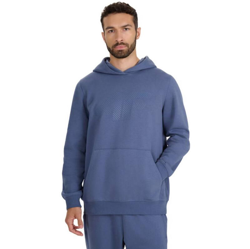 Pánská mikina 4F M1766 denim 4FWMM00TSWSM1766 32S pánské