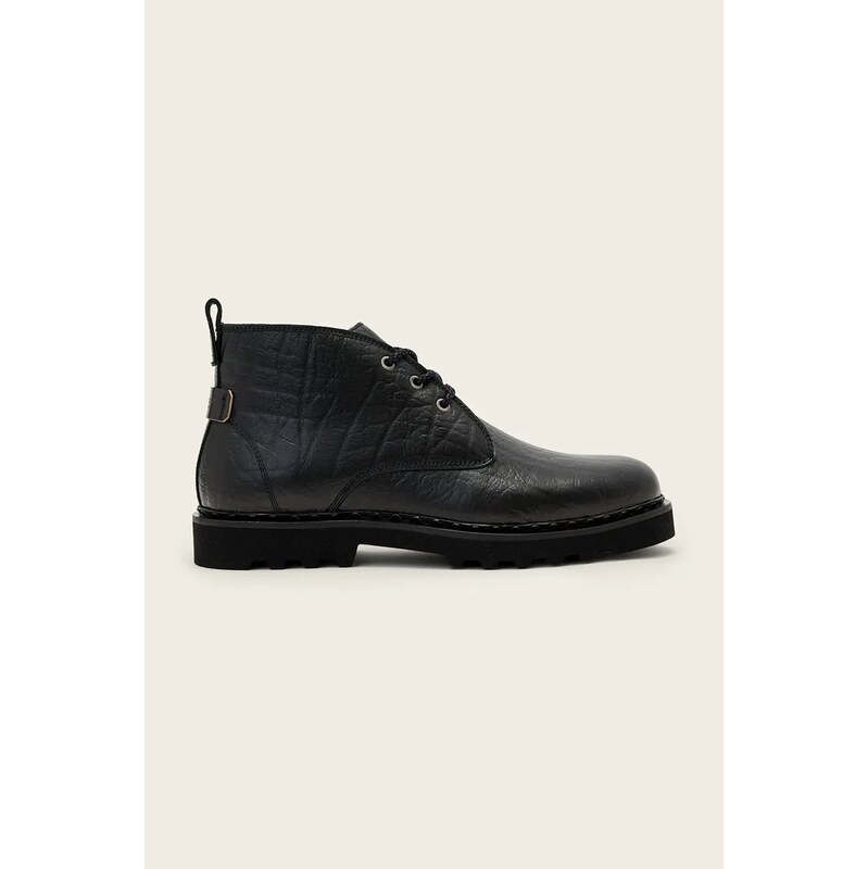 AllSaints Kožené polobotky AllSaints Skiff Mid Boot