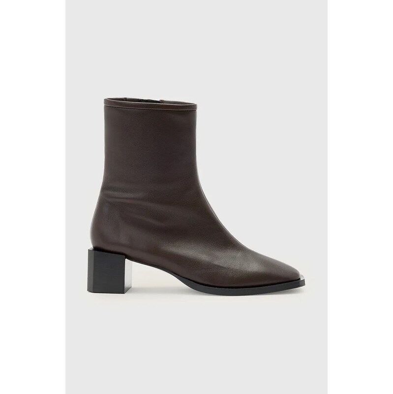 AllSaints Kožené kotníkové boty AllSaints Avril Boot