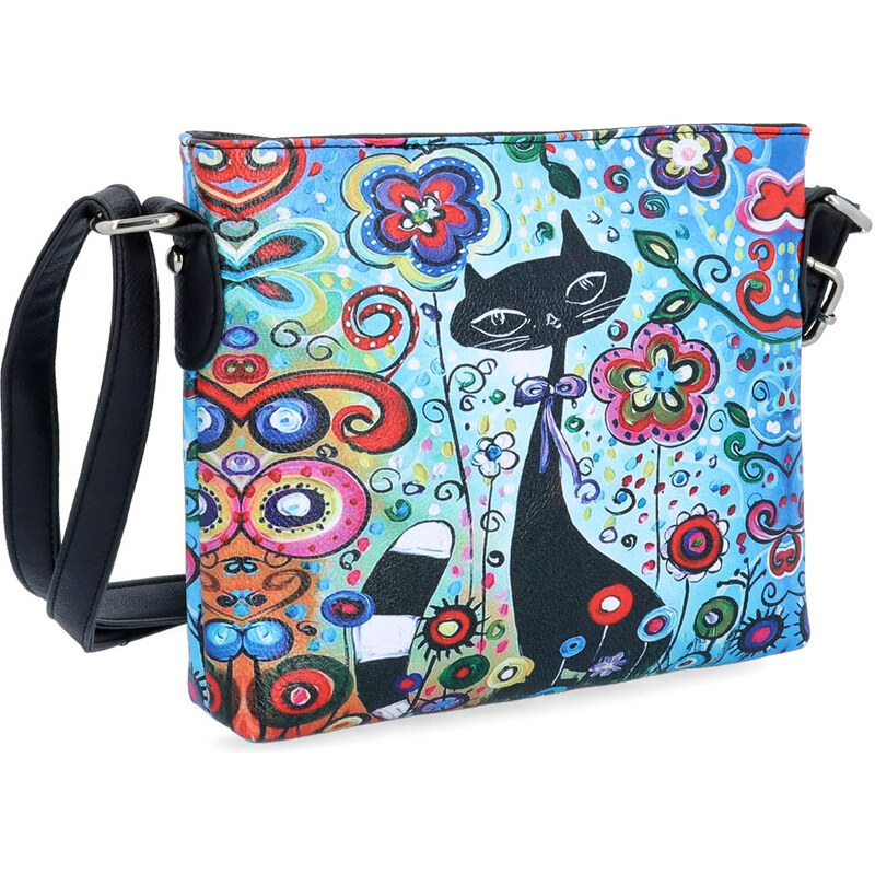 Kabelka ze syntetické kůže crossbody Indee multicolor 9306 05 C 108672018