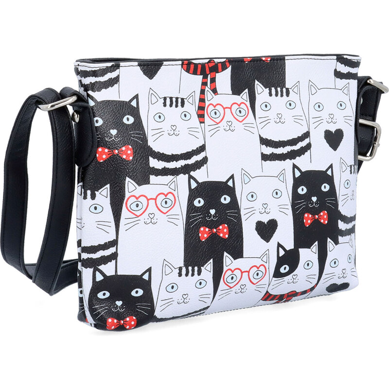 Kabelka ze syntetické kůže crossbody Indee multicolor 9306 01 C