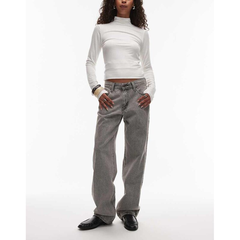 Levis 94 baggy jeans in washed stone-Neutral