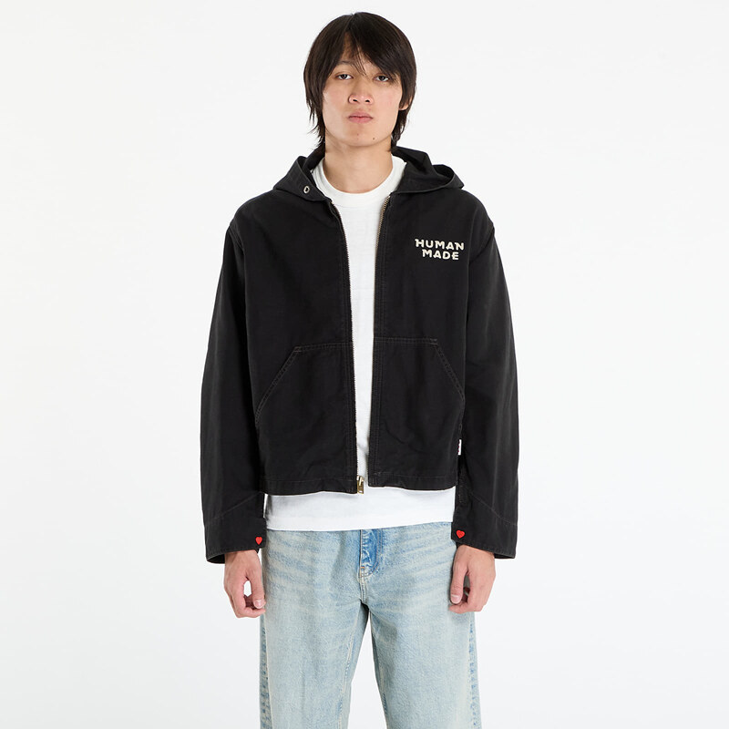 Bunda HUMAN MADE Hooded Jacket Black M