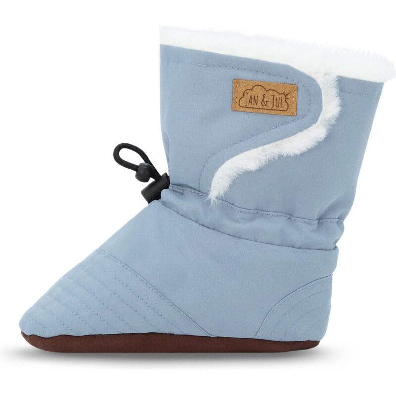 Jan & Jul zateplené capáčky s kožíškem / Stay-Put Winter Booties / BSW 108704515