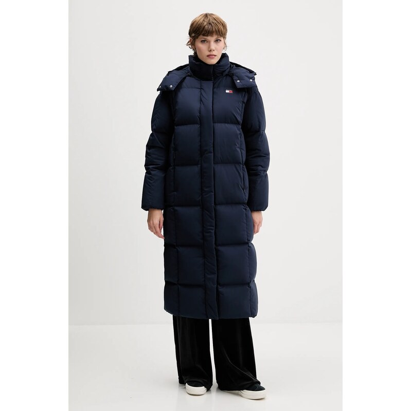 Péřová bunda Tommy Jeans