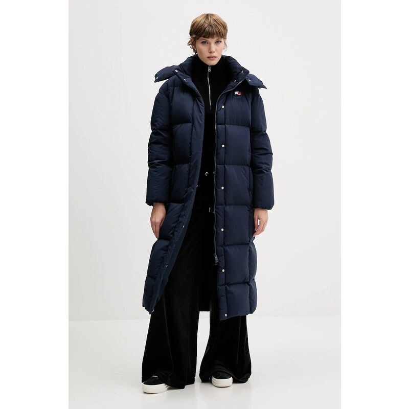 Péřová bunda Tommy Jeans