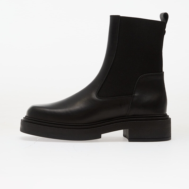 Steve Madden Churro Black Leather