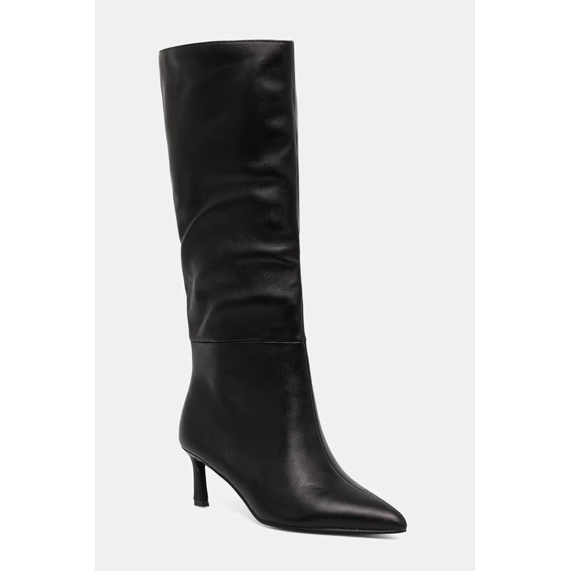 Steve Madden Kožené kozačky Steve Madden Lavan