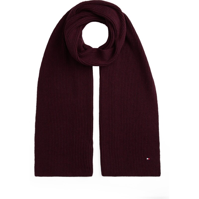 Tommy Hilfiger Flag Pima Cotton Cash Scarf PUR