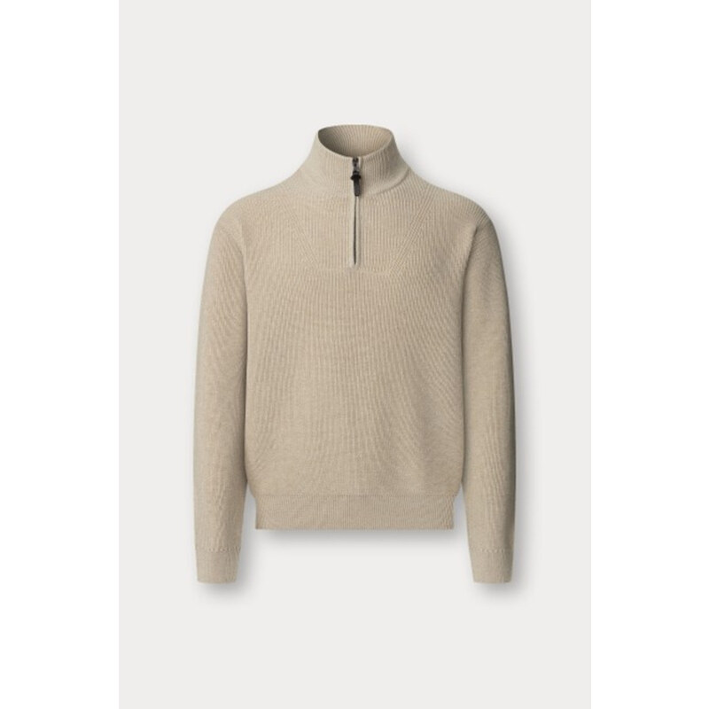 SVETR HACKETT LONDON COTTON RIB HZIP