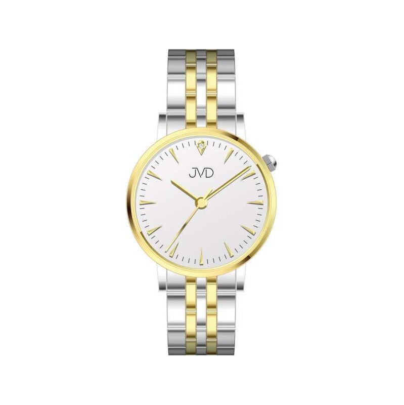 JVD Dámské elegantní bicolor náramkové hodinky JVD JM1001.2