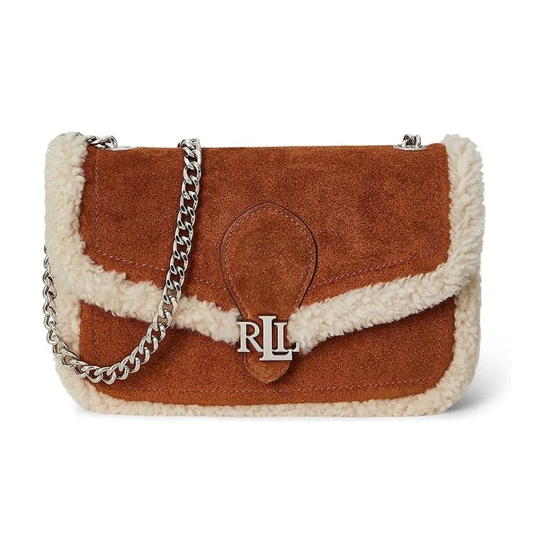 Semišová kabelka Lauren Ralph Lauren 108714816