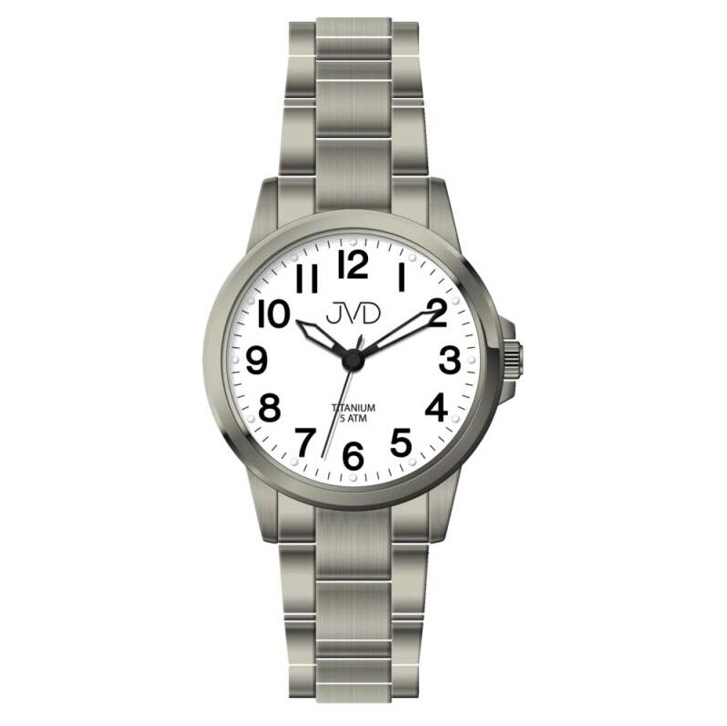 JVD Dámské luxusní titanové hodinky JVD J5035.1