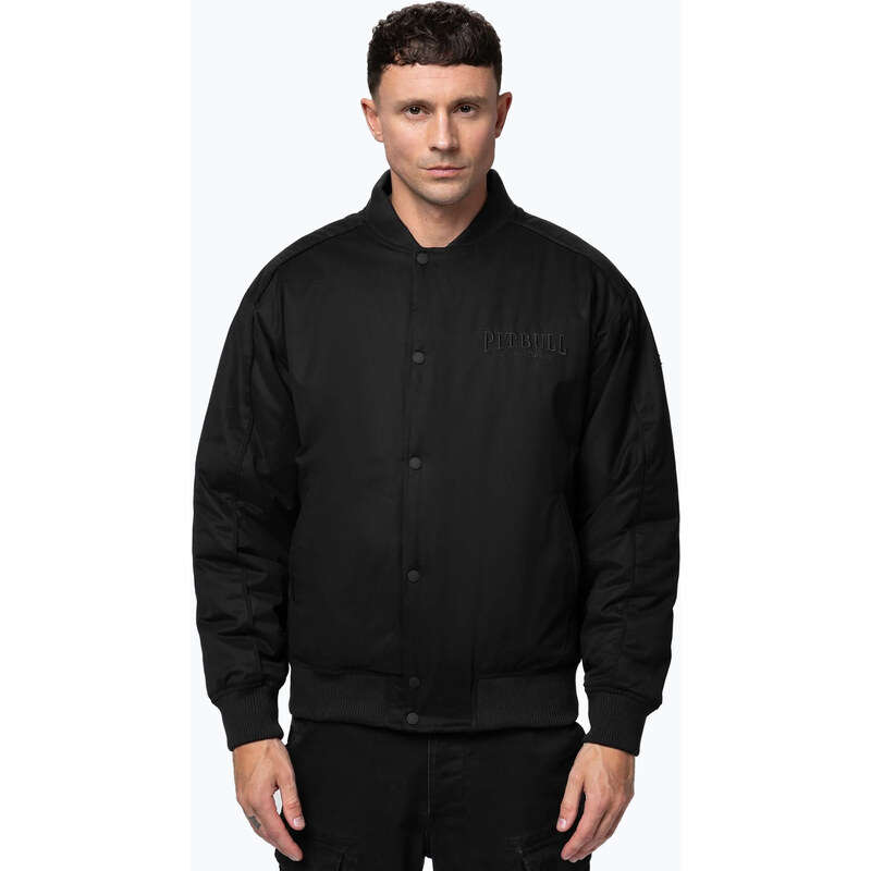 Pánská bunda Pitbull Radford Baseball black/black