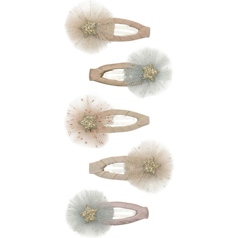 MIMI & LULA Sponky do vlasů Mini Tulle – set 5 ks