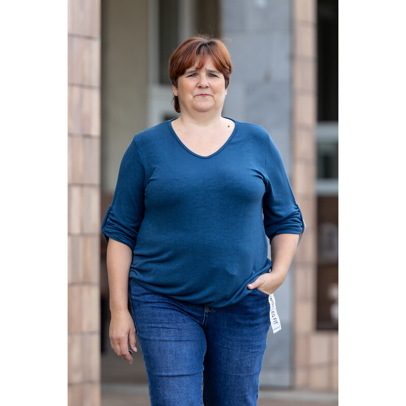 Italy fashion Tričko do gumy ROXY Barva: Fuchsiová, Velikost: UNI: 2XL-4XL