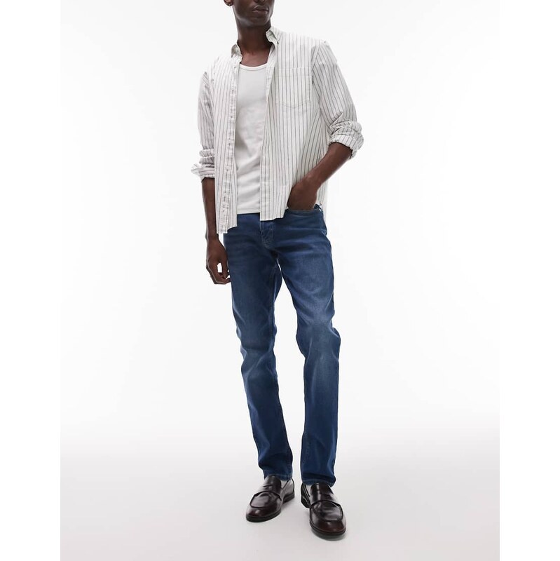 Tommy Jeans Scanton slim jeans in dark blue wash