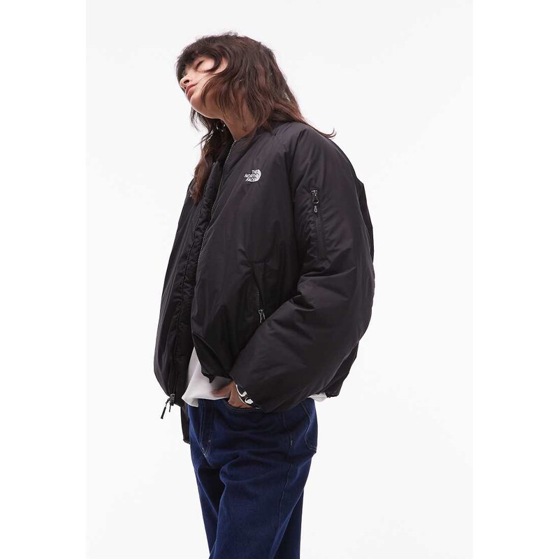 The North Face Choqa bomber jacket in black