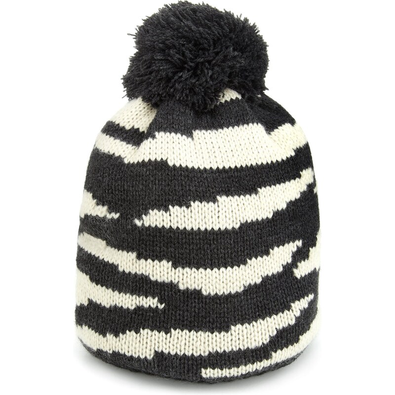 Marks and Spencer Limited Edition Lightweight Animal Print Knitted Bobble Hat