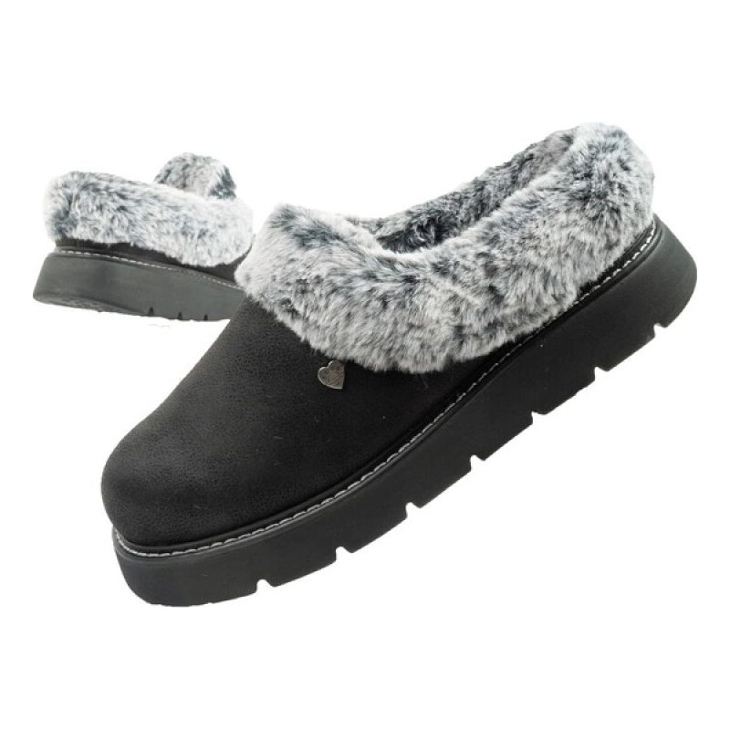 Skechers Cozy Blend dámské žabky zateplené tenisky slip-on