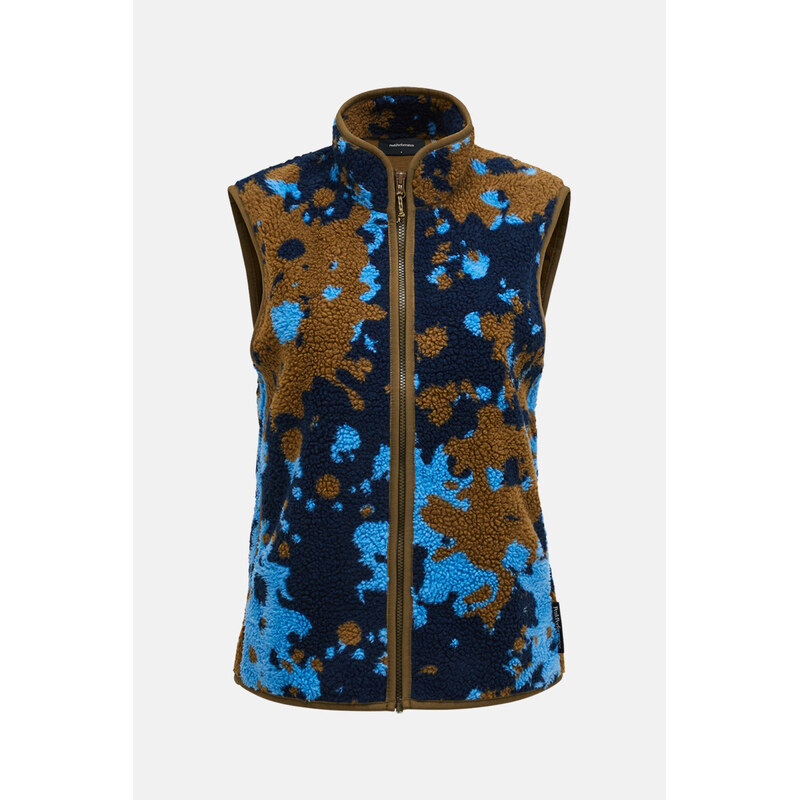 VESTA PEAK PERFORMANCE W GRAPHIC PILE VEST
