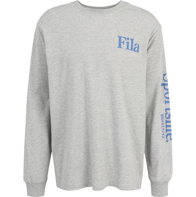 FILA Funkční tričko LAON chladná modrá / šedý melír