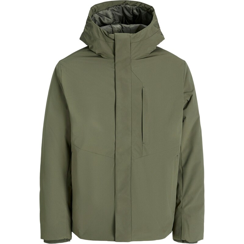 JACK & JONES Přechodná bunda EKEEN khaki