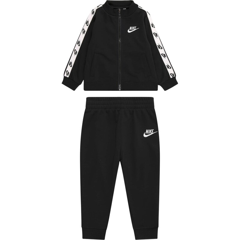 Nike Sportswear Joggingová souprava černá / bílá