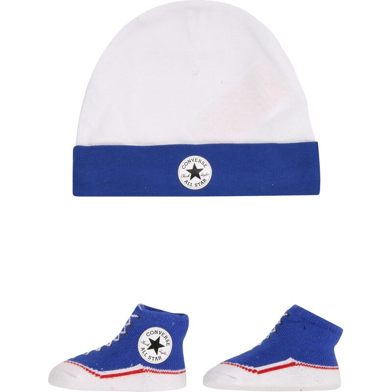 CONVERSE Čepice enciánová modrá / červená / bílá