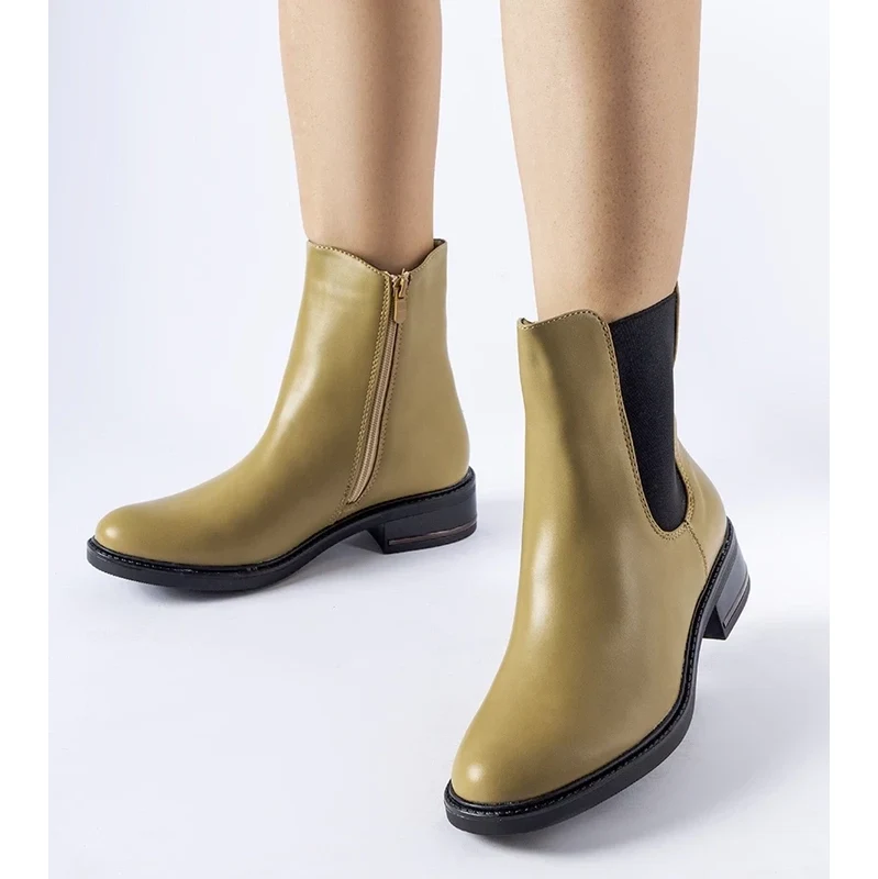 Gemre Olive insulated classic boots Bagnoro 108743654
