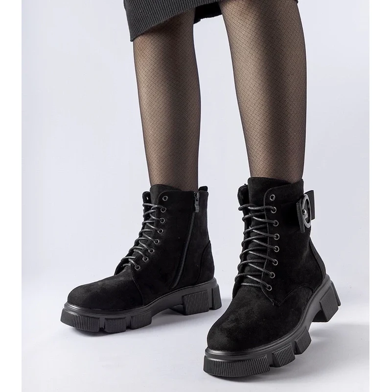 Gemre Black insulated boots Cusiano