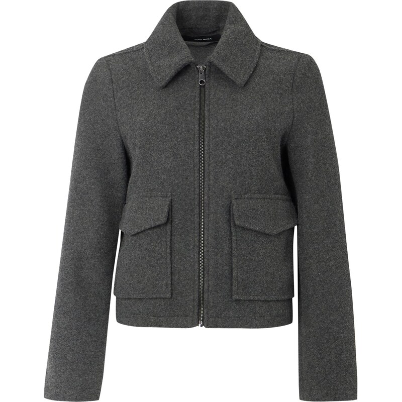 VERO MODA Přechodná bunda 'VMSafir' tmavě šedá