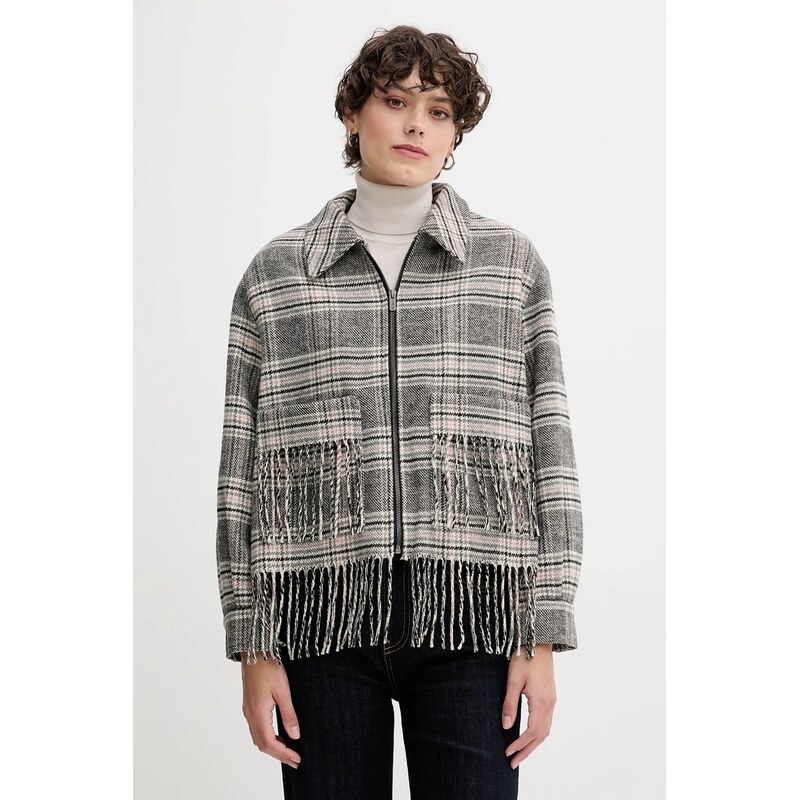 Bunda s příměsí vlny Pepe Jeans 108749389