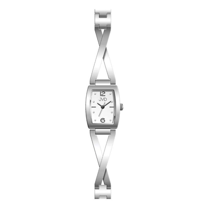 JVD Dámské stříbrné ocelové elegantní hodinky JVD J4205.3