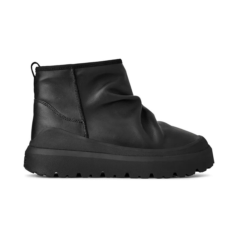 UGG Kožené sněhule UGG Heritage Utility Mini Noir