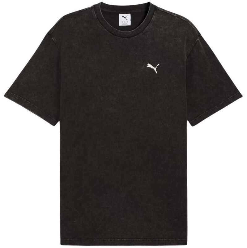 4F Puma Ess Elevated Relaxed Wash T-shirt M 688048 01 pánské